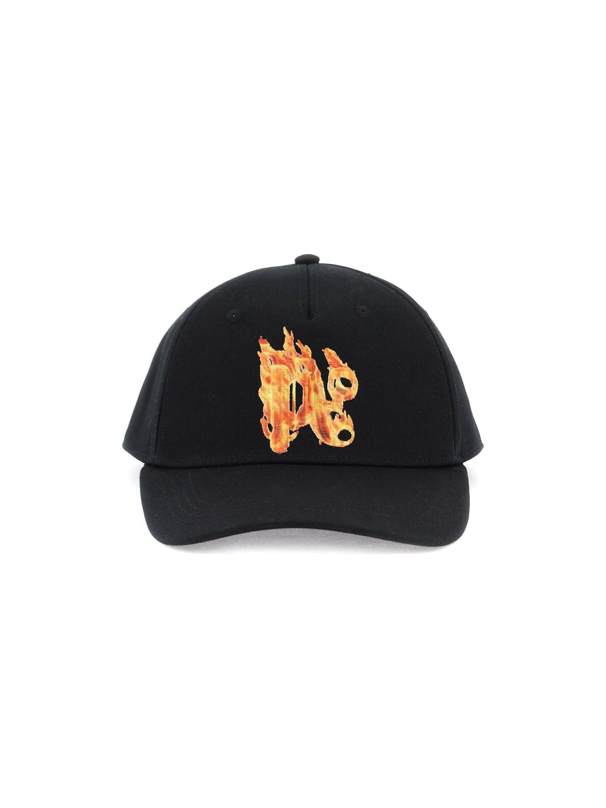 Burning Monogram Cotton Cap