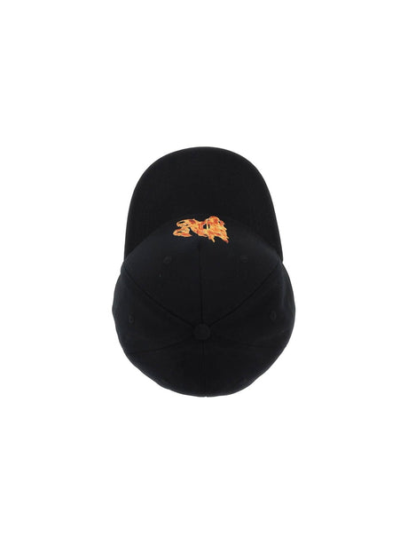 Burning Monogram Cotton Cap