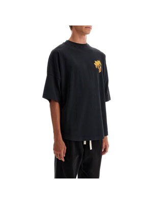 PALM ANGELS-"Burning Palm Oversized T -JOHN JULIA.