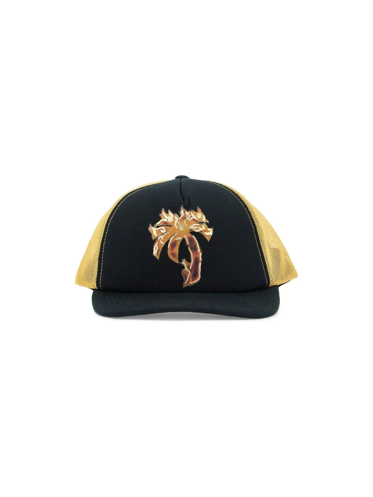 Burning Palm Trucker Hat - OS - Men > Accessories > Scarves hats and gloves > Hats