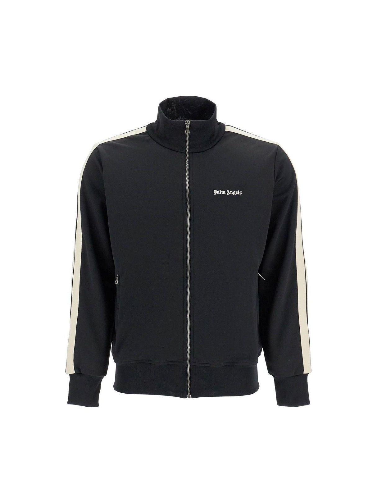 Compact Jersey Contrast Band Track Jacket