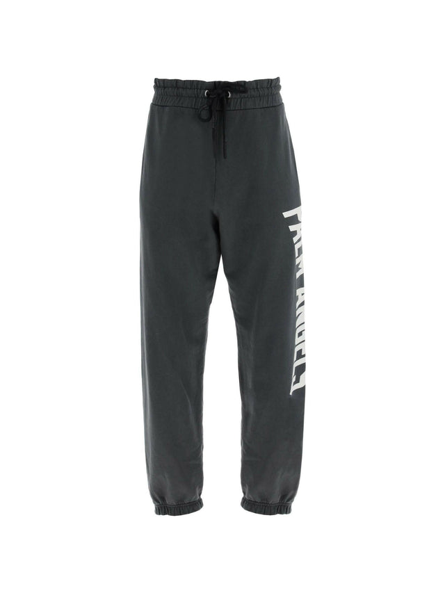 PALM ANGELS-Cotton Logo Sweatpants-JOHN JULIA