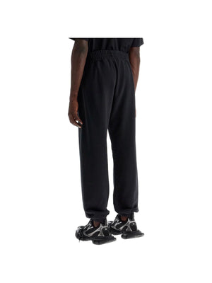 Cotton Slub Jersey Logo Print Joggers - Men > Clothing > Trousers > Joggers