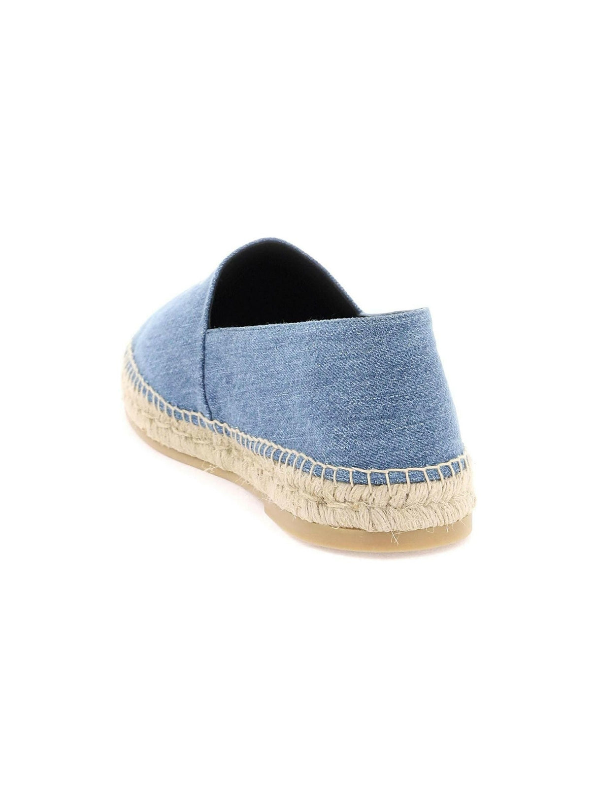 Denim Espadrilles With Embroidered Logo PALM ANGELS JOHN JULIA.