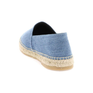 Denim Espadrilles With Embroidered Logo PALM ANGELS JOHN JULIA.