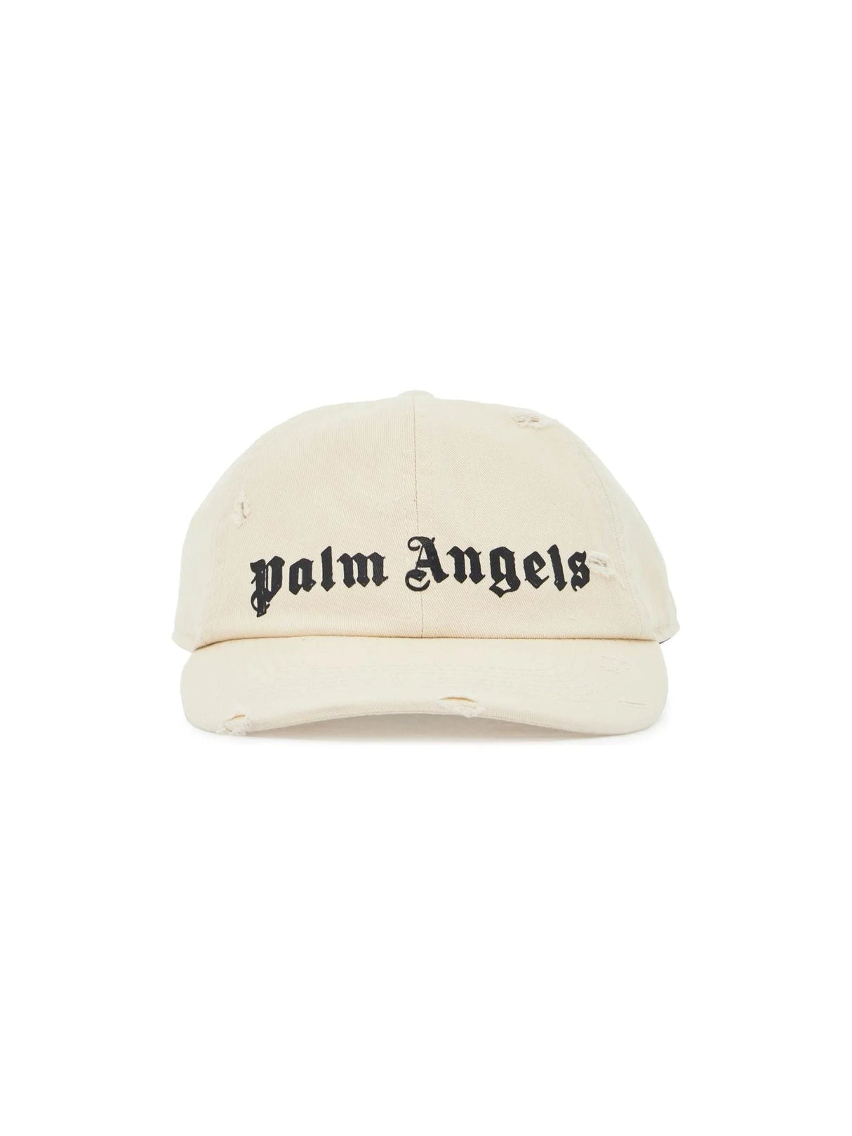 Distressed Cotton Logo Cap - OS - Men > Accessories > Scarves hats and gloves > Hats