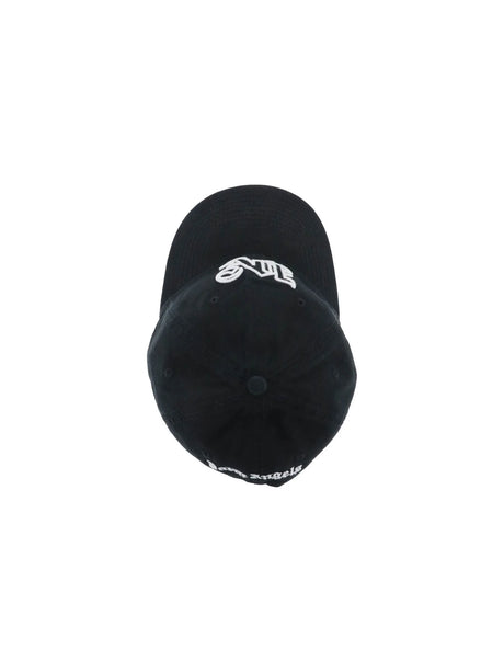 Embroidered Monogram Cotton Cap - OS - Men > Accessories > Scarves hats and gloves > Hats