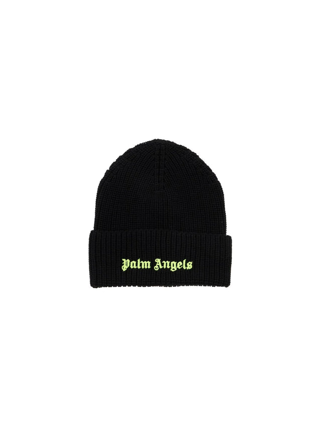 Fluorescent Logo Wool Beanie - OS - Men > Accessories > Scarves hats and gloves > Hats