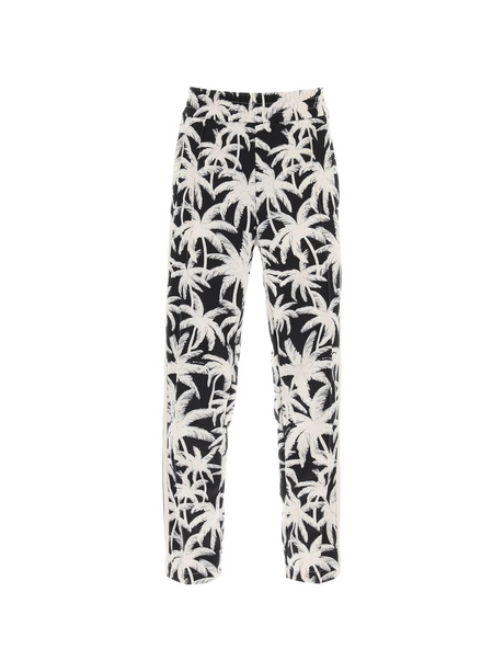 Joggers With Palms Print PALM ANGELS JOHN JULIA.