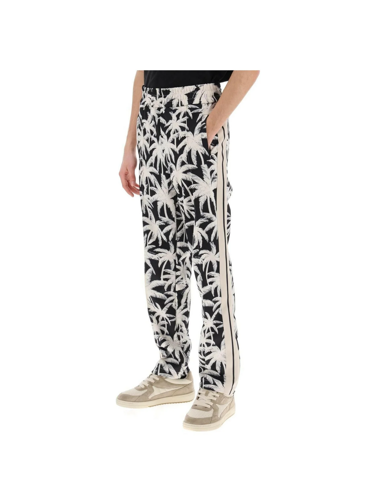 Joggers With Palms Print PALM ANGELS JOHN JULIA.