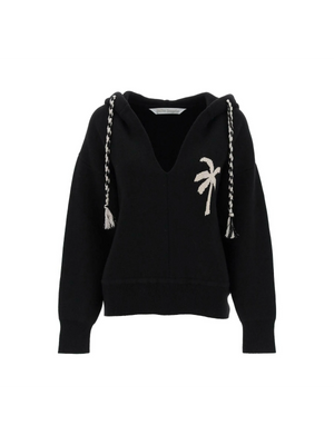 Palm Knitted Hoodie PALM ANGELS JOHN JULIA.