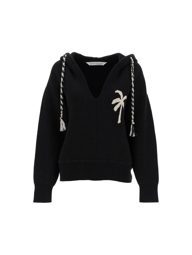 Palm Knitted Hoodie PALM ANGELS JOHN JULIA.