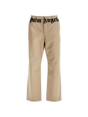 PALM ANGELS-Logo Chino Pants -JOHN JULIA.