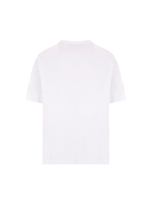 Logo Printed Cotton T-shirt-PALM ANGELS-JOHN JULIA