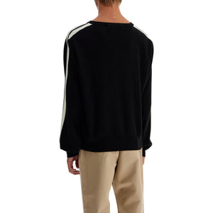 Merino Wool Track Band Sweater Sweater - Men > Clothing > Knitwear > Pullovers