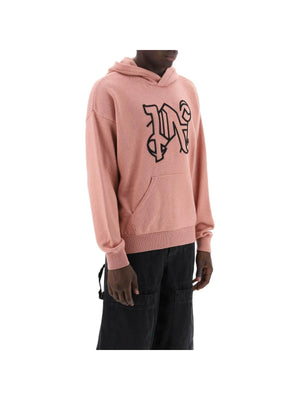 Monogram Knit Hoodie.