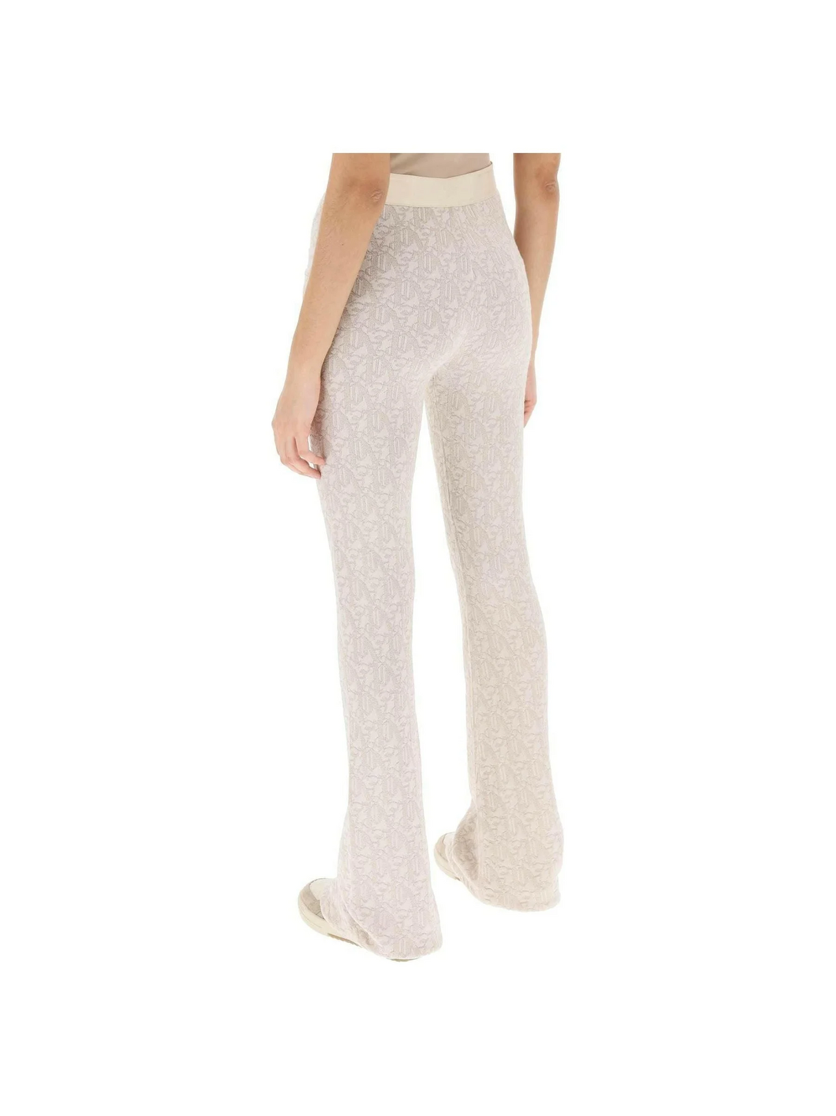 Monogram Pants In Lurex Knit PALM ANGELS JOHN JULIA.