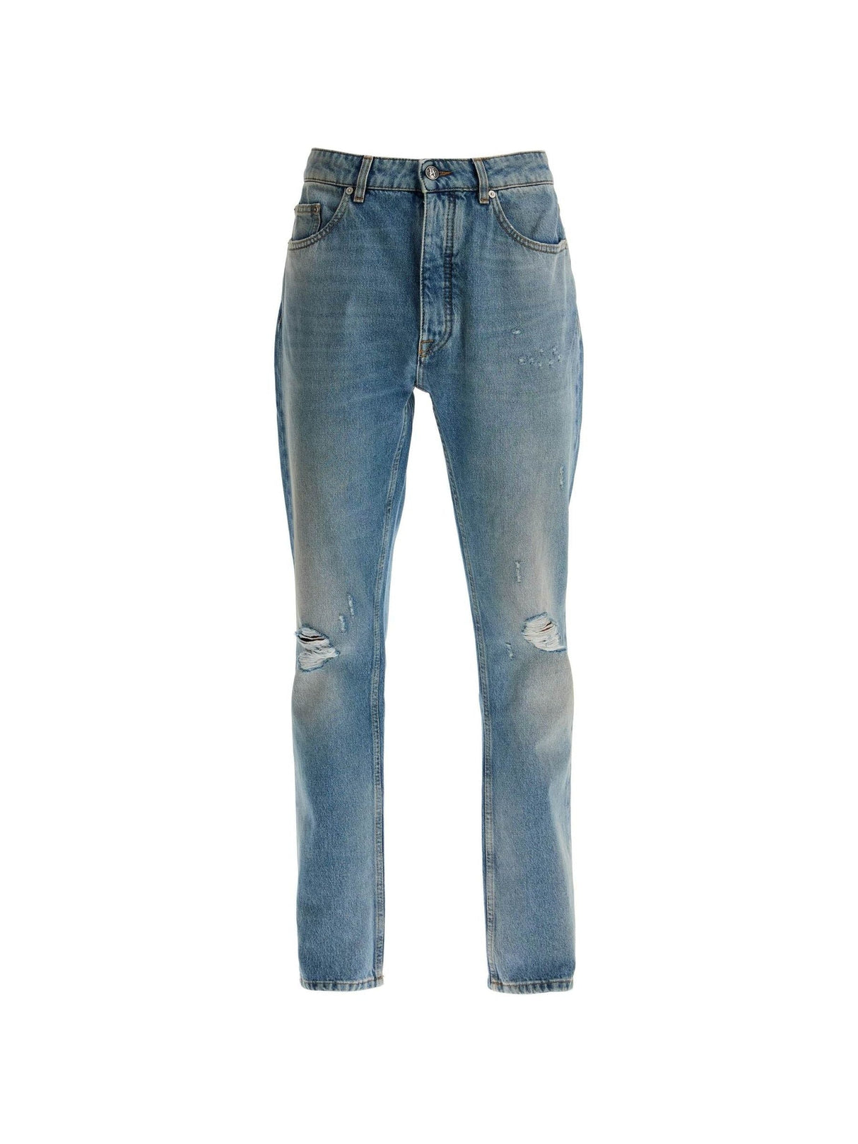 PALM ANGELS-Monogram Print Jeans -JOHN JULIA.