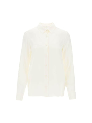 PALM ANGELS-Monogram Satin Shirt-JOHN JULIA