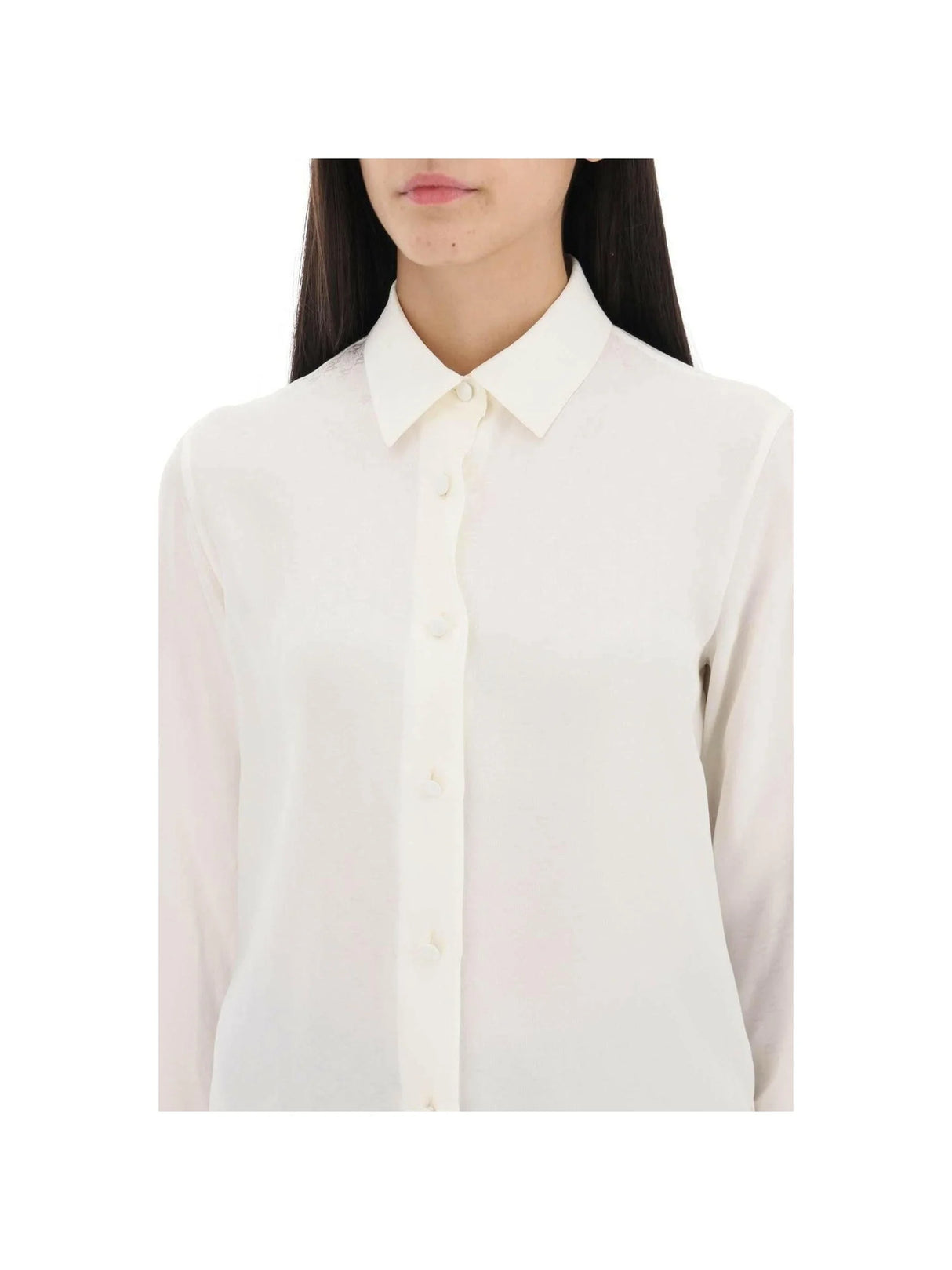 PALM ANGELS-Monogram Satin Shirt-JOHN JULIA