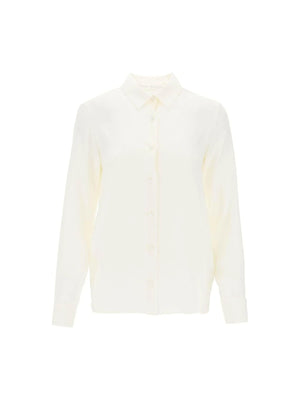 PALM ANGELS-Monogram Satin Shirt-JOHN JULIA