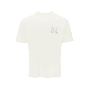 Monogram Stud Classic Cotton T-Shirt.