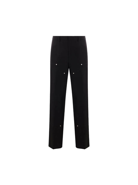 Monogram Technical Twill Workwear Pants-PALM ANGELS-JOHN JULIA