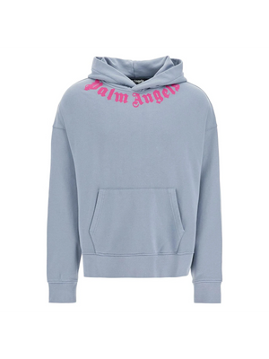 PALM ANGELS-Neck Logo Hoodie -JOHN JULIA.