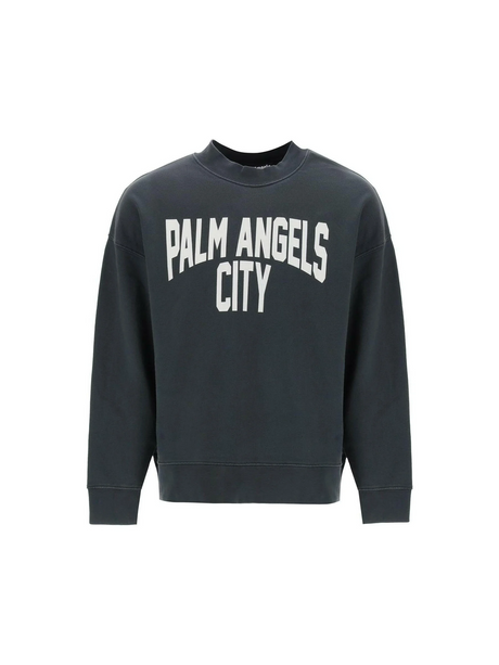 PA City Washed Crewneck Sweatshirt.