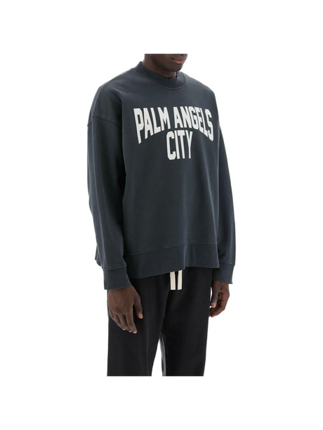 PA City Washed Crewneck Sweatshirt.