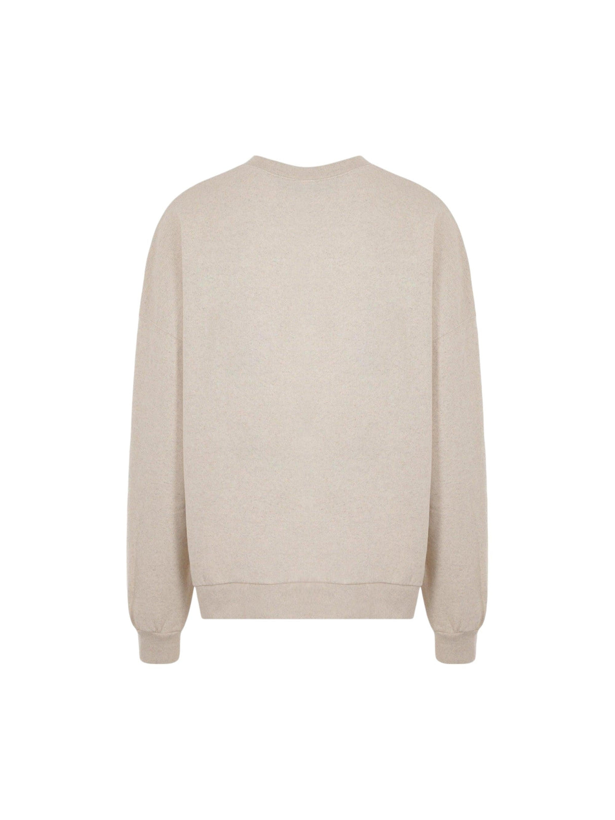 Pa Monogram Cotton and Linen Sweatshirt-PALM ANGELS-JOHN JULIA