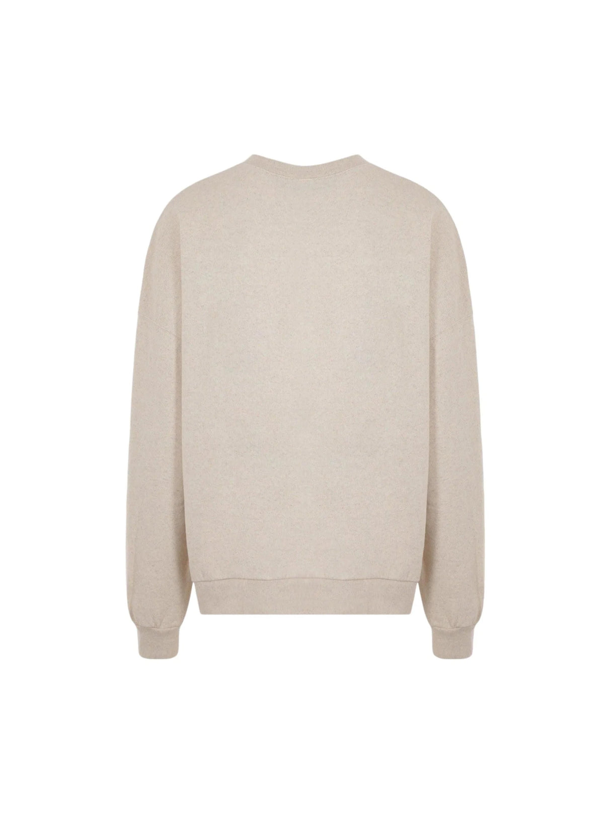 Pa Monogram Cotton and Linen Sweatshirt-PALM ANGELS-JOHN JULIA