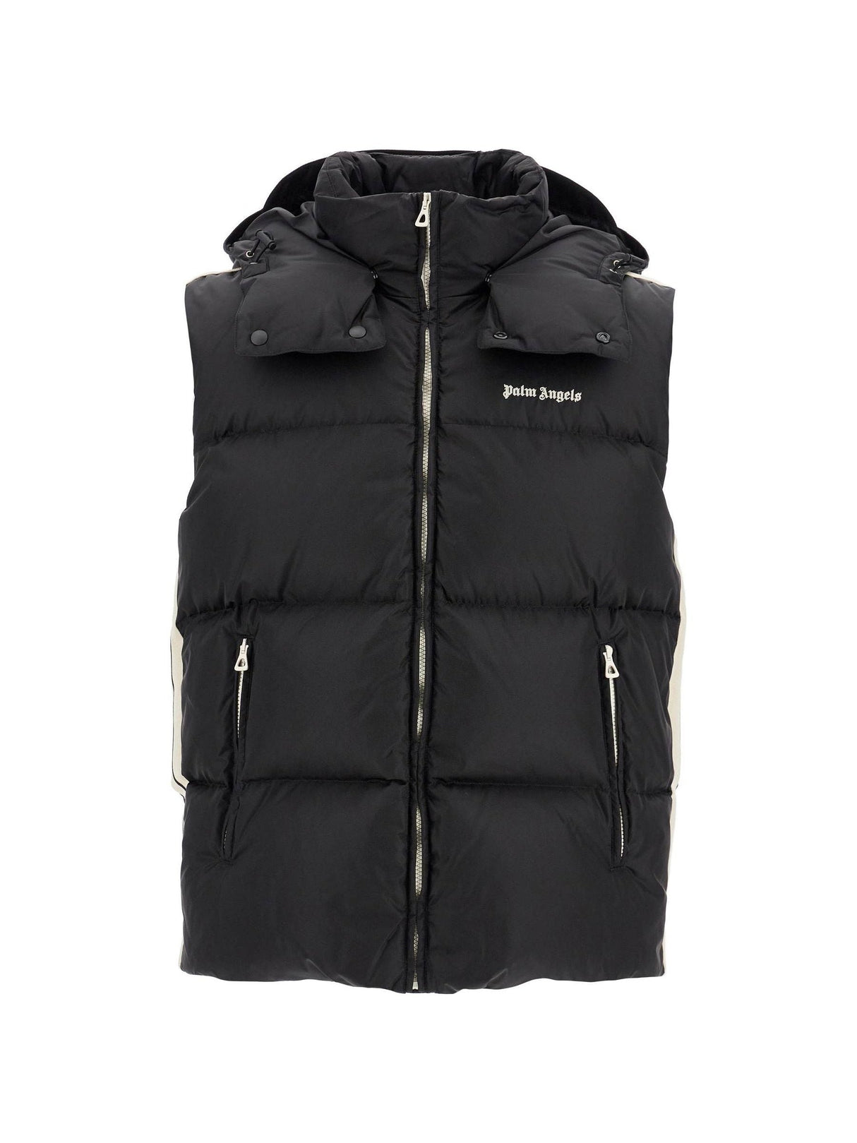 Quilted Technical Fabric Sleeveless Down Jacket