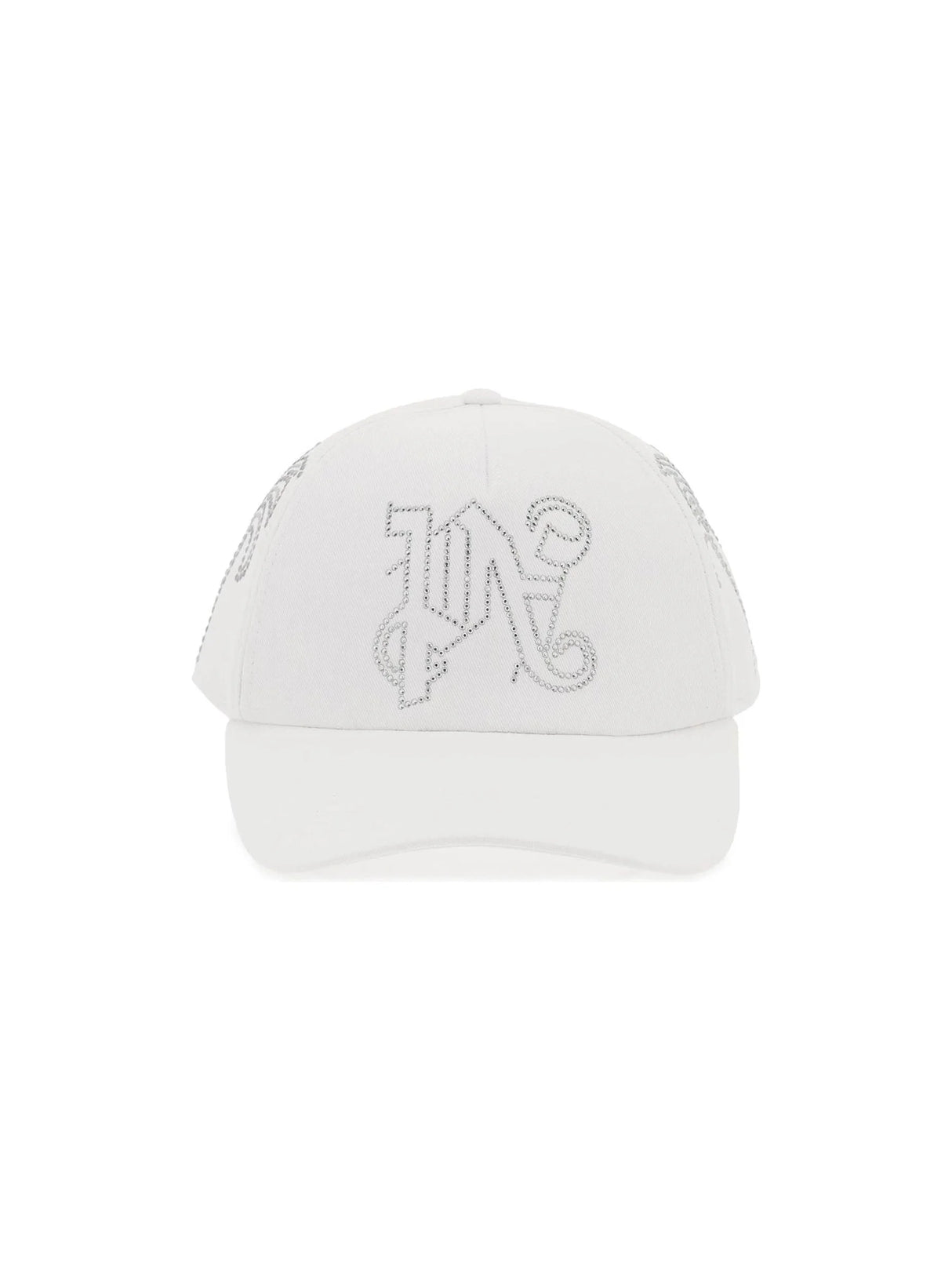 Silver Studded Monogram Cotton Cap - OS - Men > Accessories > Scarves hats and gloves > Hats