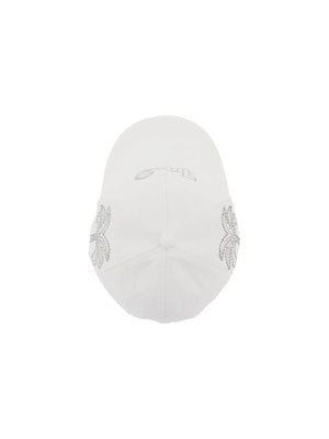 Silver Studded Monogram Cotton Cap - OS - Men > Accessories > Scarves hats and gloves > Hats