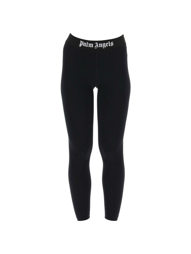 Sporty Leggings With Branded Stripe PALM ANGELS JOHN JULIA.