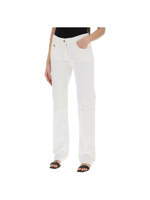 PALM ANGELS-Straight-Leg Cotton Pants-JOHN JULIA