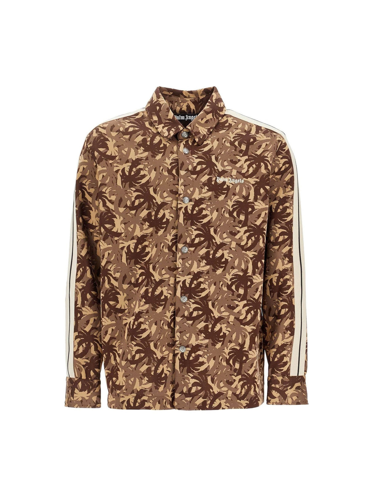 Technical Jersey Camouflage Track Overshirt - Men > Clothing > Jackets and Blazers > Casual jackets