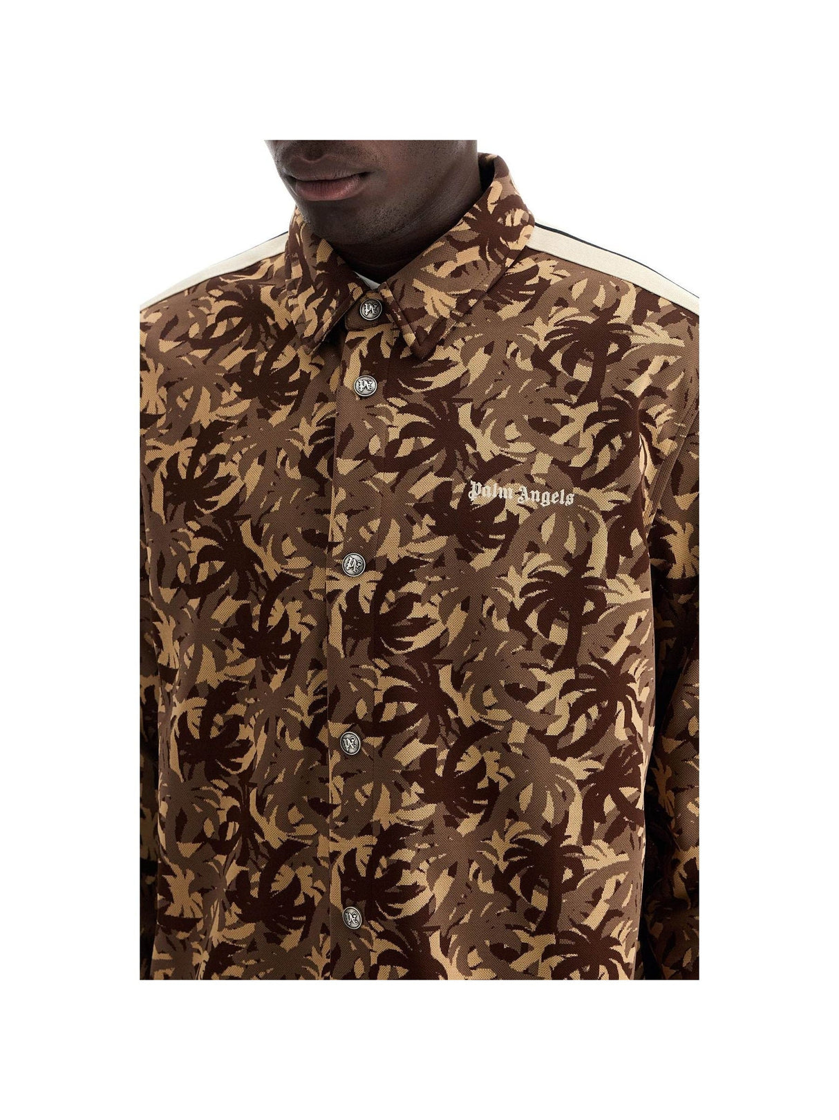 Technical Jersey Camouflage Track Overshirt