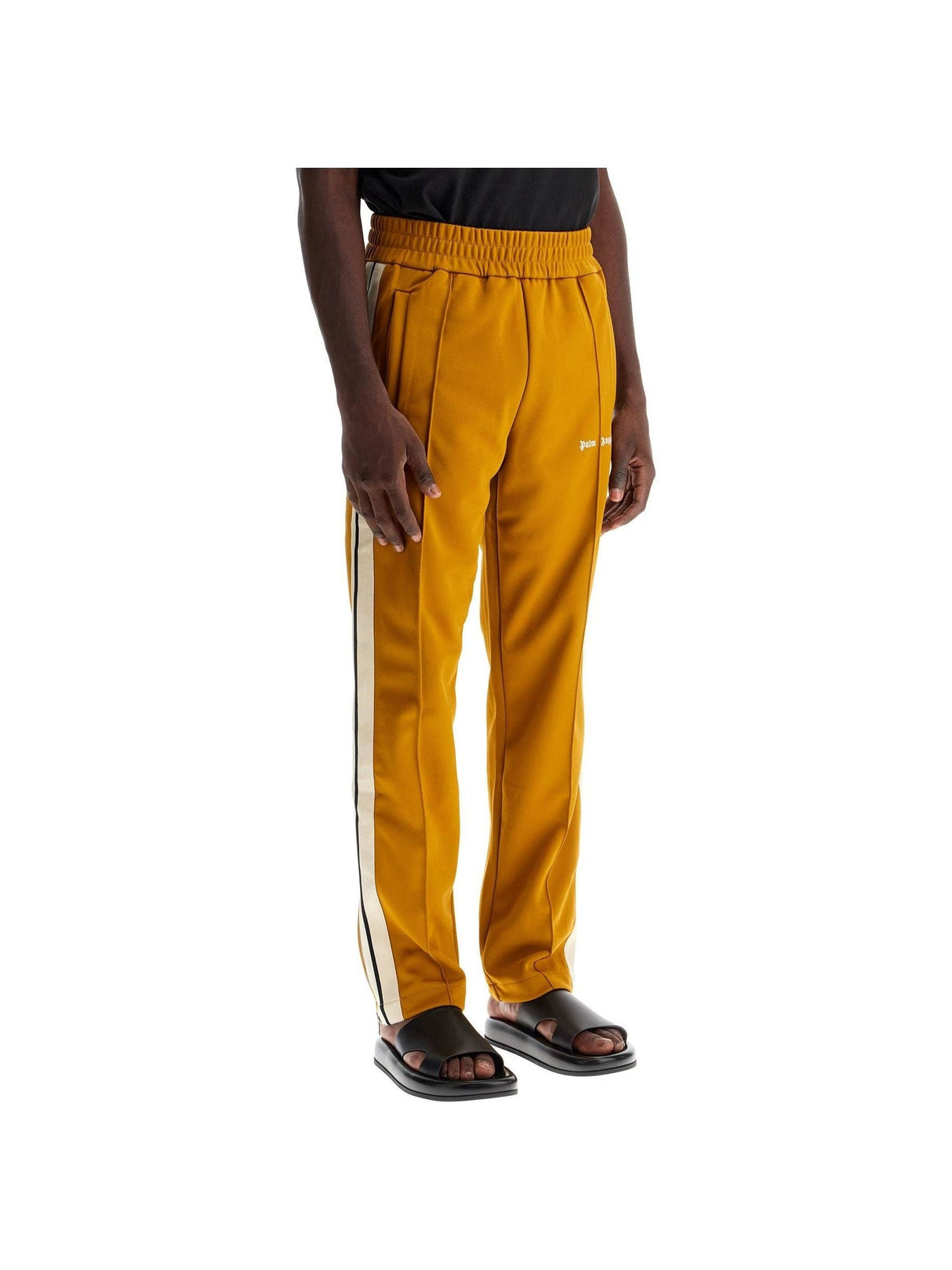 Technical Jersey Contrast Band Joggers