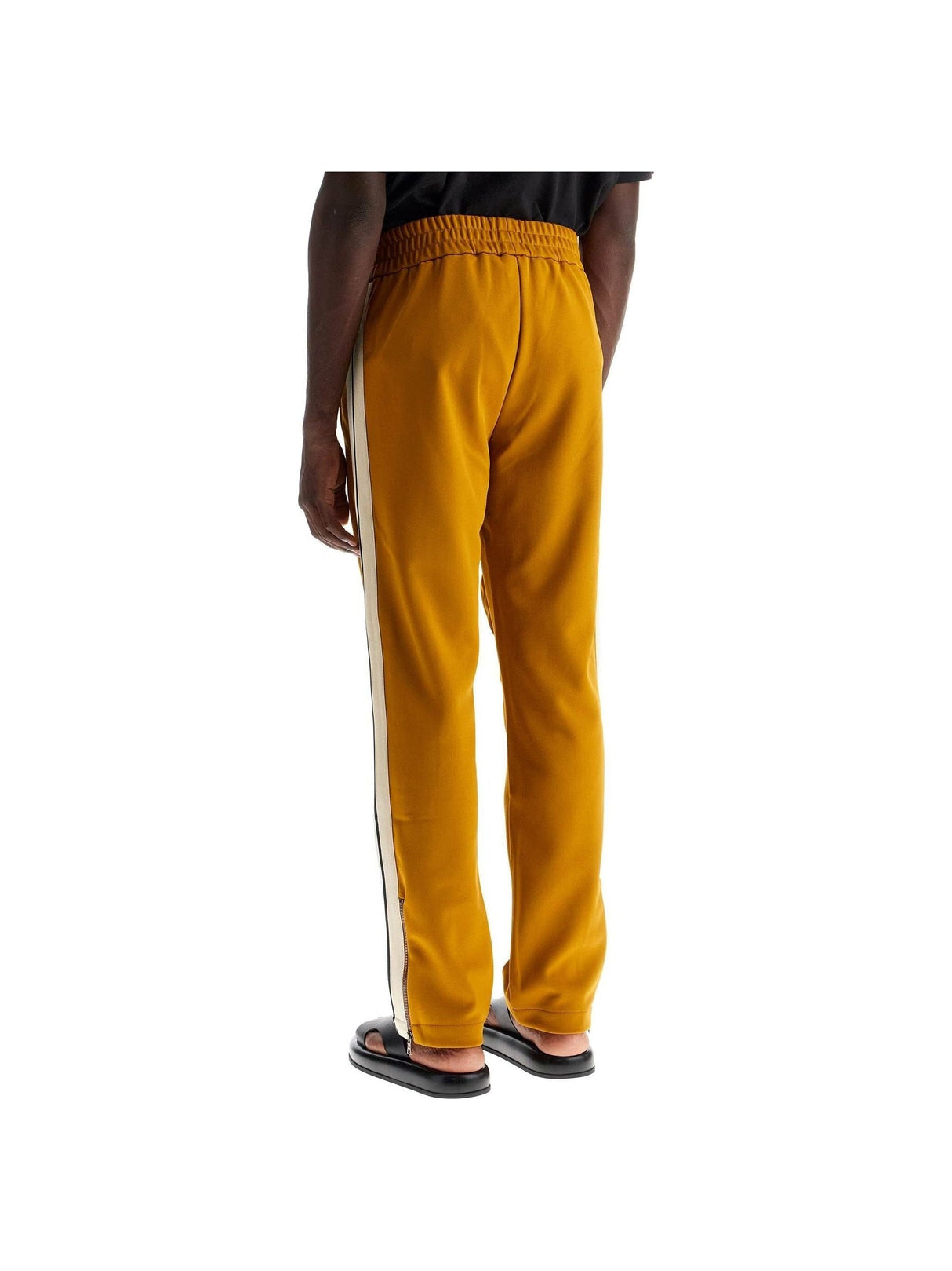 Technical Jersey Contrast Band Joggers