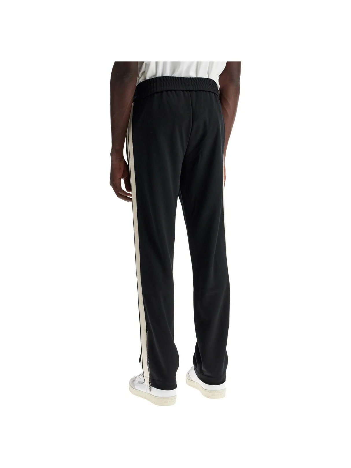 Technical Jersey Contrast Band Joggers - Men > Clothing > Trousers > Joggers