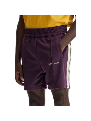 Technical Jersey Contrast Band Track Bermuda Shorts - Men > Clothing > Trousers > Joggers