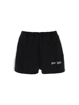 Track Shorts With Contrast Bands PALM ANGELS JOHN JULIA.