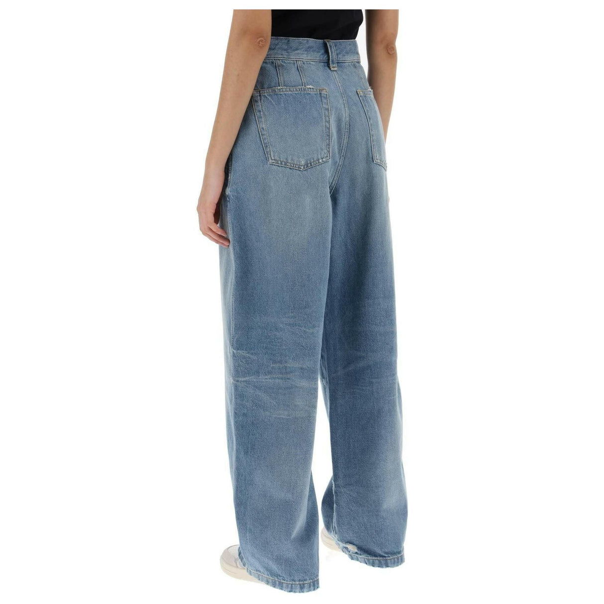 Wide-Leg Jeans PALM ANGELS JOHN JULIA.