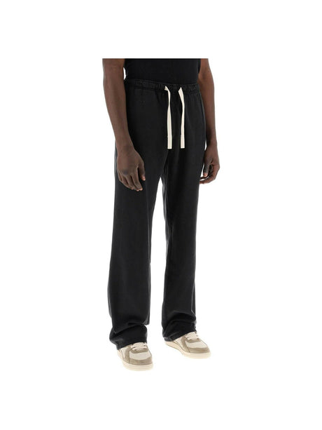 PALM ANGELS-Wide-Legged Cotton-Blend Travel Pants-JOHN JULIA