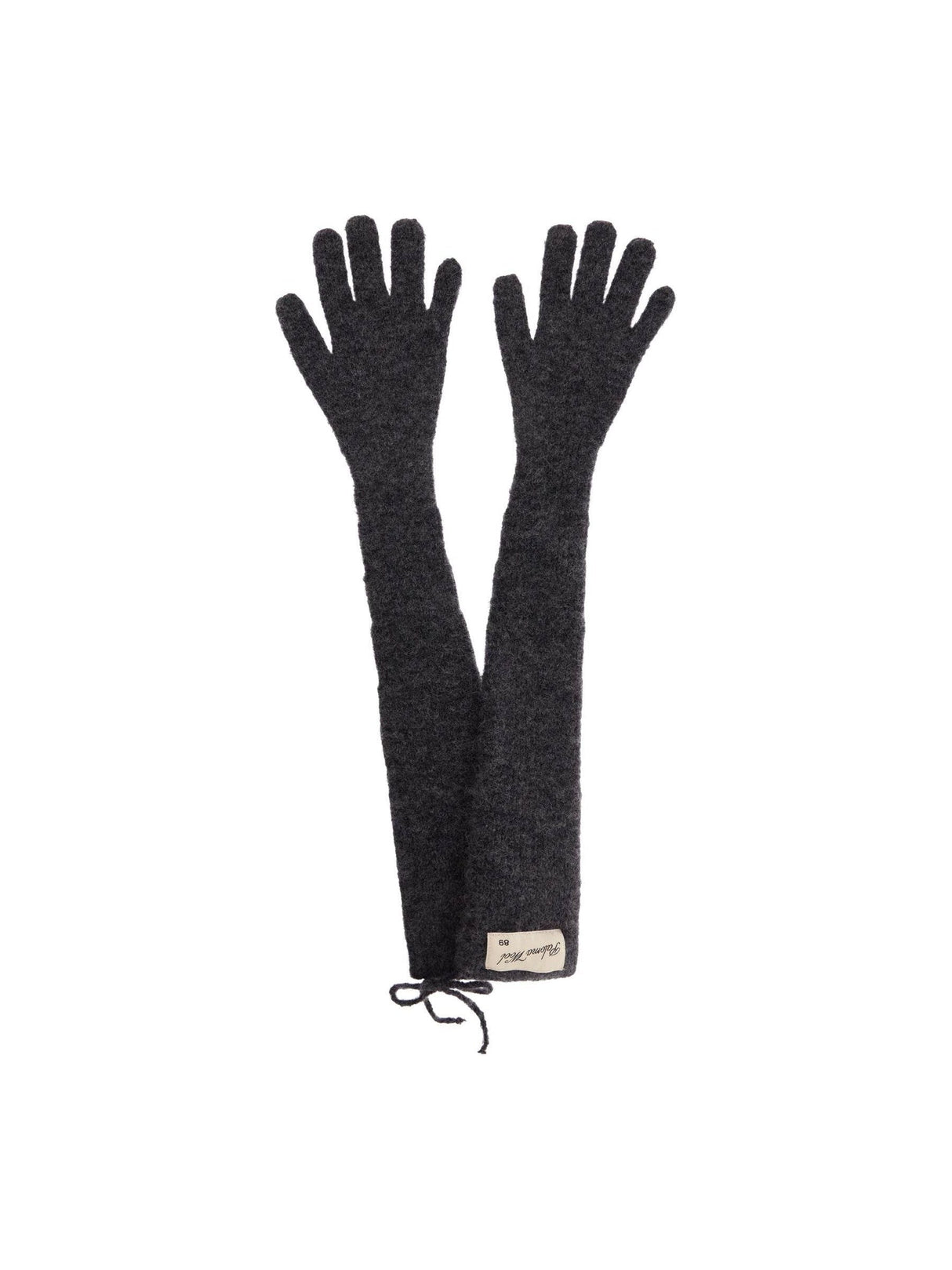 PALOMA WOOL-Wool Alpaca Panther Gloves-JOHN JULIA