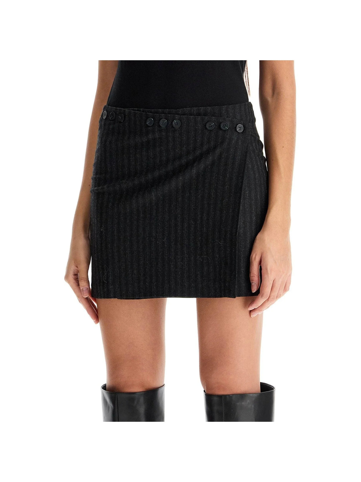 Leonie Wrap Mini Skirt