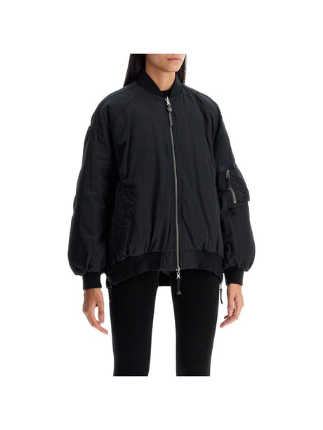 Reversible Feather Bomber Jacket - Women > Clothing > Jackets and Blazers > Bomber jackets