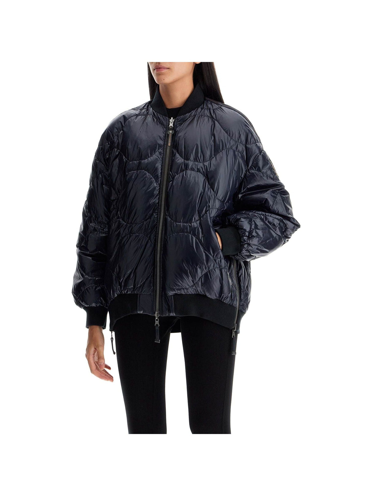 Reversible Feather Bomber Jacket - Women > Clothing > Jackets and Blazers > Bomber jackets